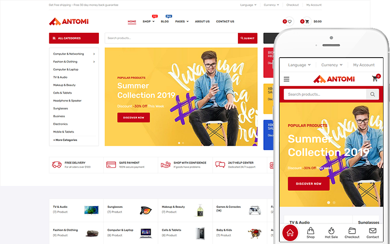 Template #339538 Demos Woocommerce Webdesign Template - Logo template Preview