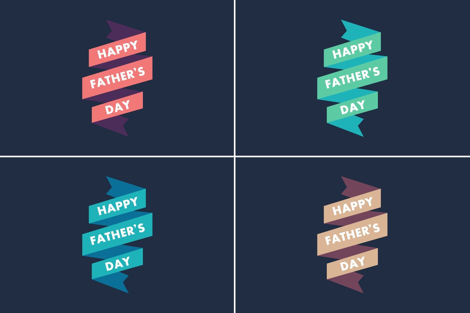 Kit Graphique #339546 Father Day Divers Modles Web - Logo template Preview