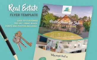 Creative Real Estate Flyer Template