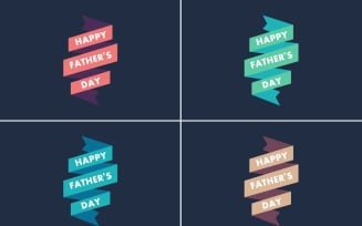 Happy Father's day design pack