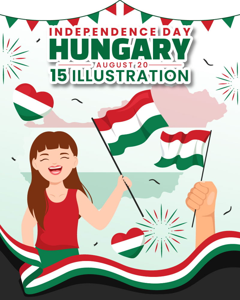 Template #339762 Hungary Independence Webdesign Template - Logo template Preview