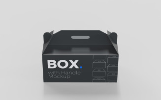 Box with handle Mockups Vol 05