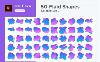 Liquid and fluid shape 50 Set V 2 sec 3