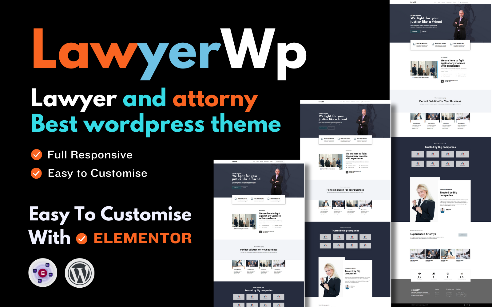 Kit Graphique #339817 Advocate Attorney Divers Modles Web - Logo template Preview