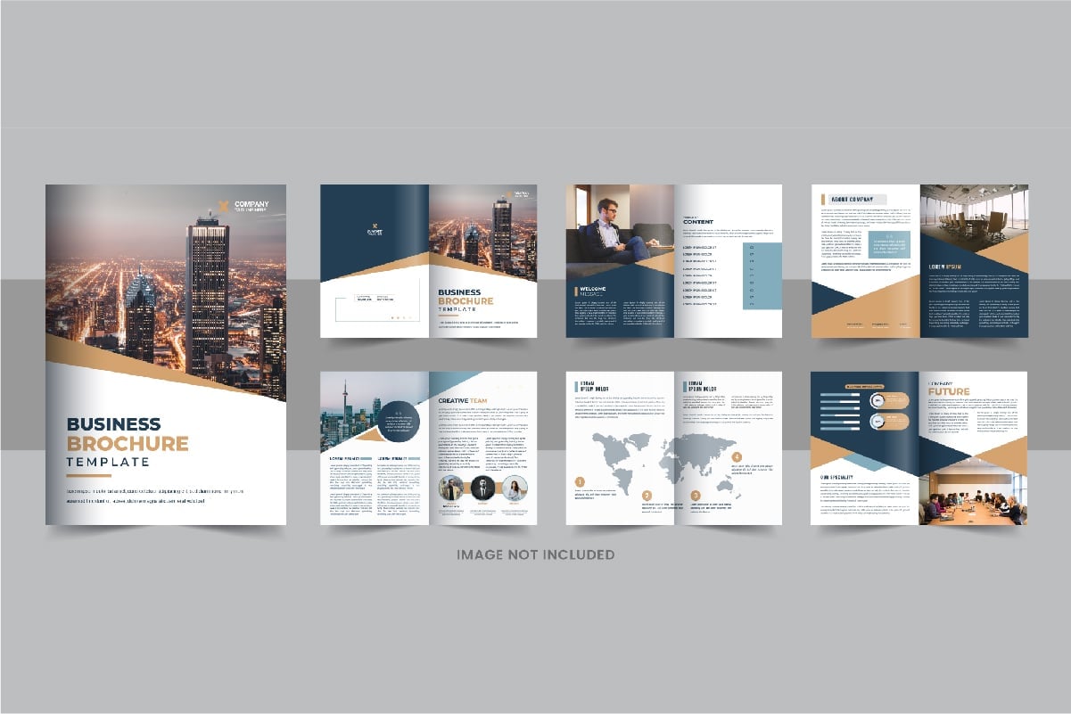 Template #339856 Brochure Annual Webdesign Template - Logo template Preview