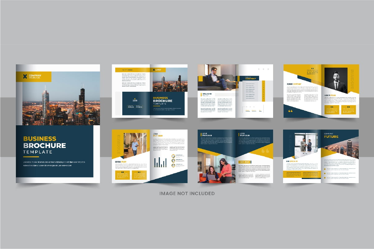 Template #339862 Brochure Annual Webdesign Template - Logo template Preview