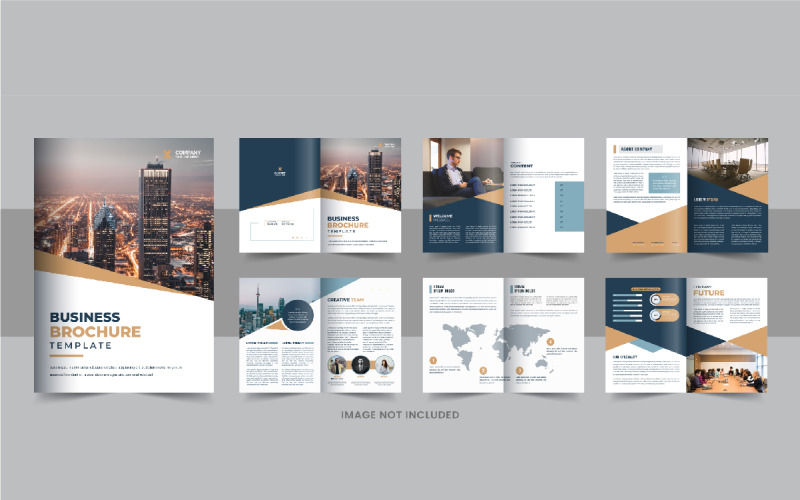 Business Brochure Template design Corporate Identity