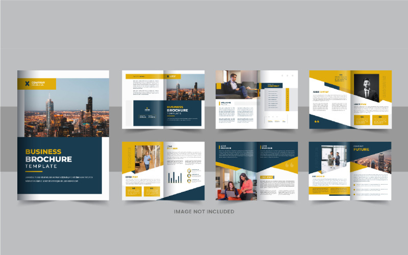Creative Business Brochure Template layout Corporate Identity