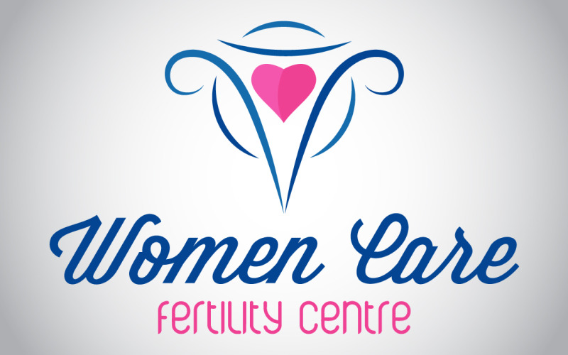 Women Care Fertility Center Logo Template