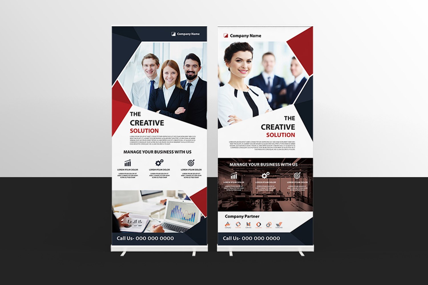 Template #339981 Rollup Banner Webdesign Template - Logo template Preview