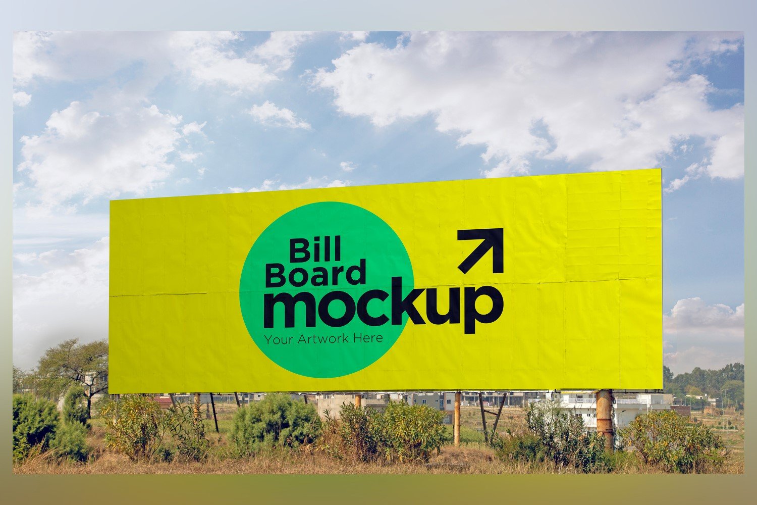 Template #339995 Mockup Signboard Webdesign Template - Logo template Preview