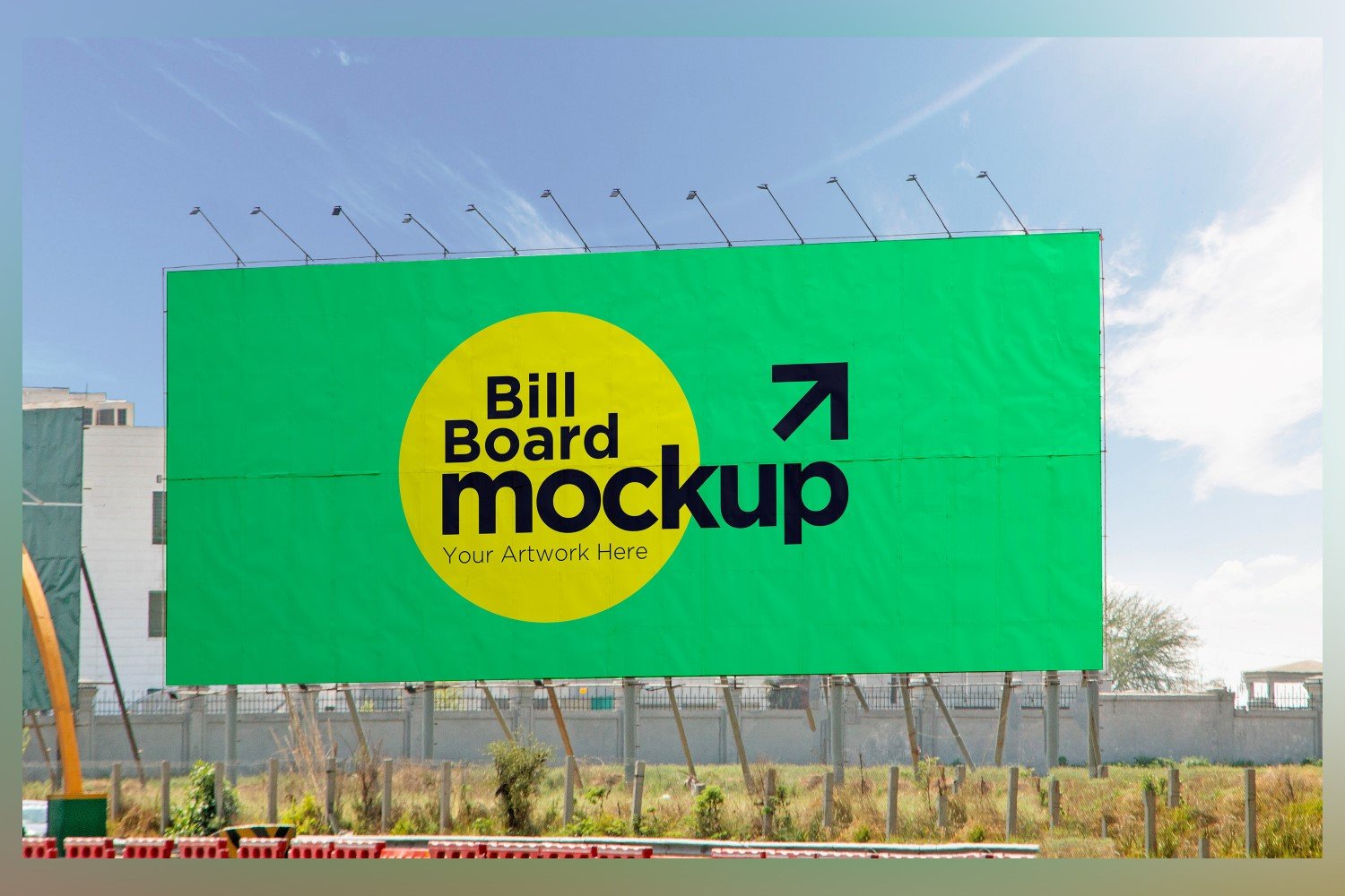 Template #339996 Mockup Signboard Webdesign Template - Logo template Preview