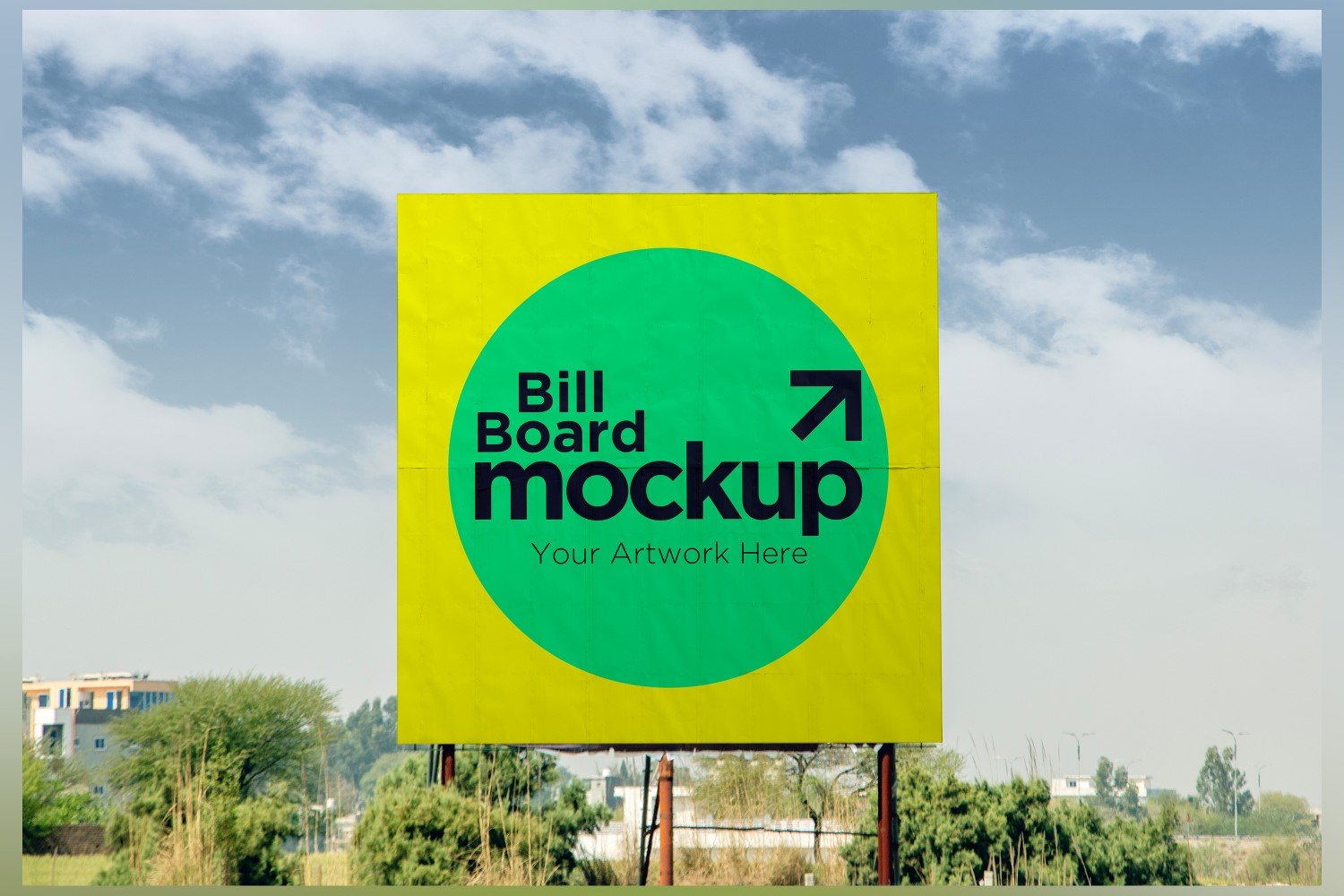 Template #339998 Mockup Signboard Webdesign Template - Logo template Preview