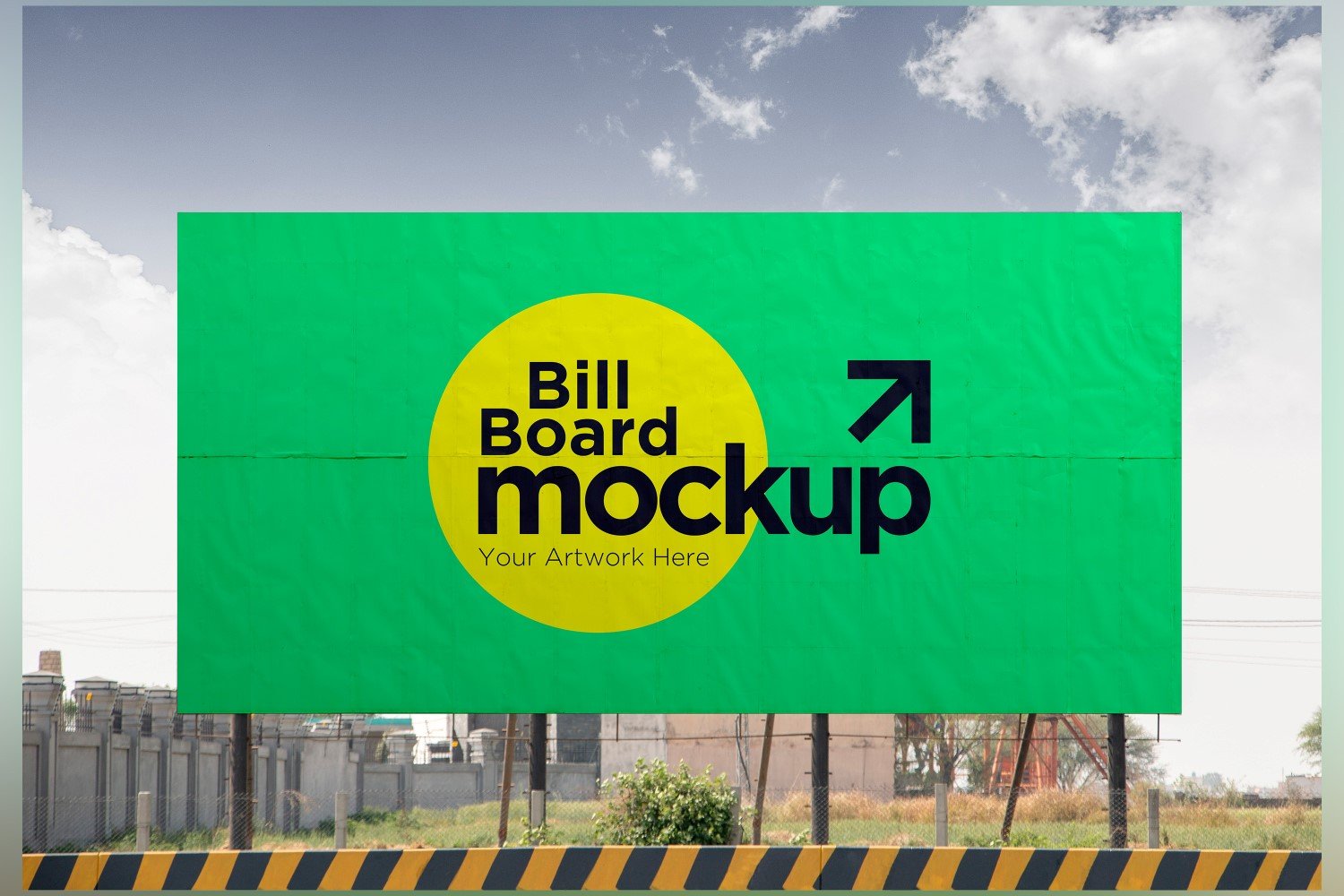 Template #340006 Mockup Signboard Webdesign Template - Logo template Preview