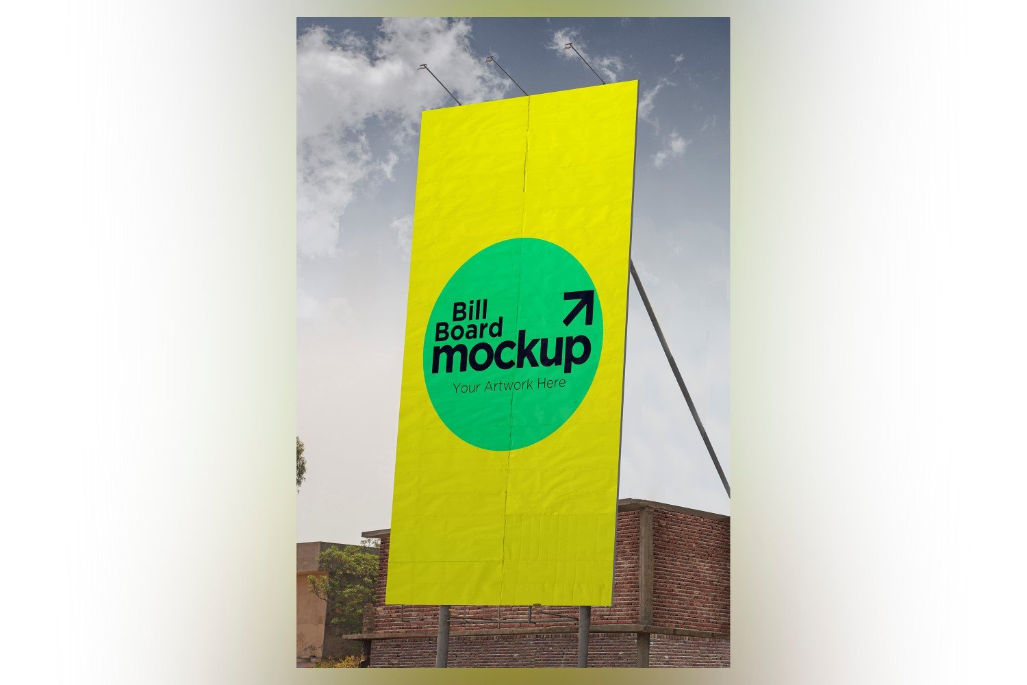 Template #340078 Mockup Signboard Webdesign Template - Logo template Preview