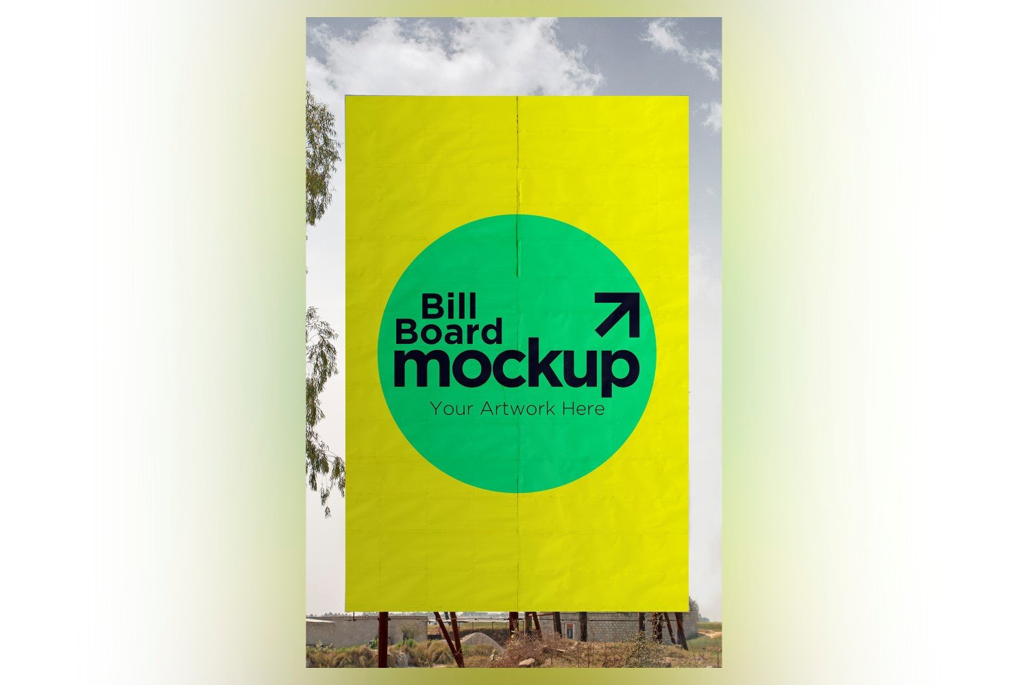 Template #340082 Mockup Signboard Webdesign Template - Logo template Preview