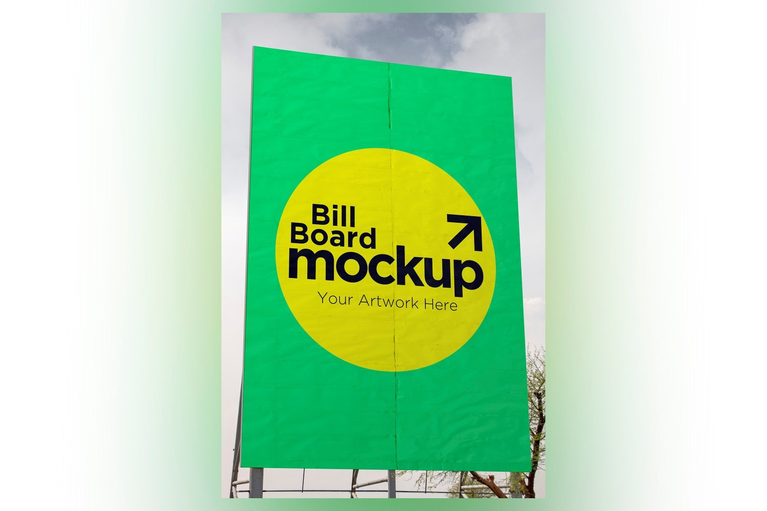 Template #340085 Mockup Signboard Webdesign Template - Logo template Preview