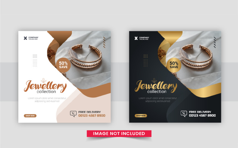 jewellery social media post Corporate Identity