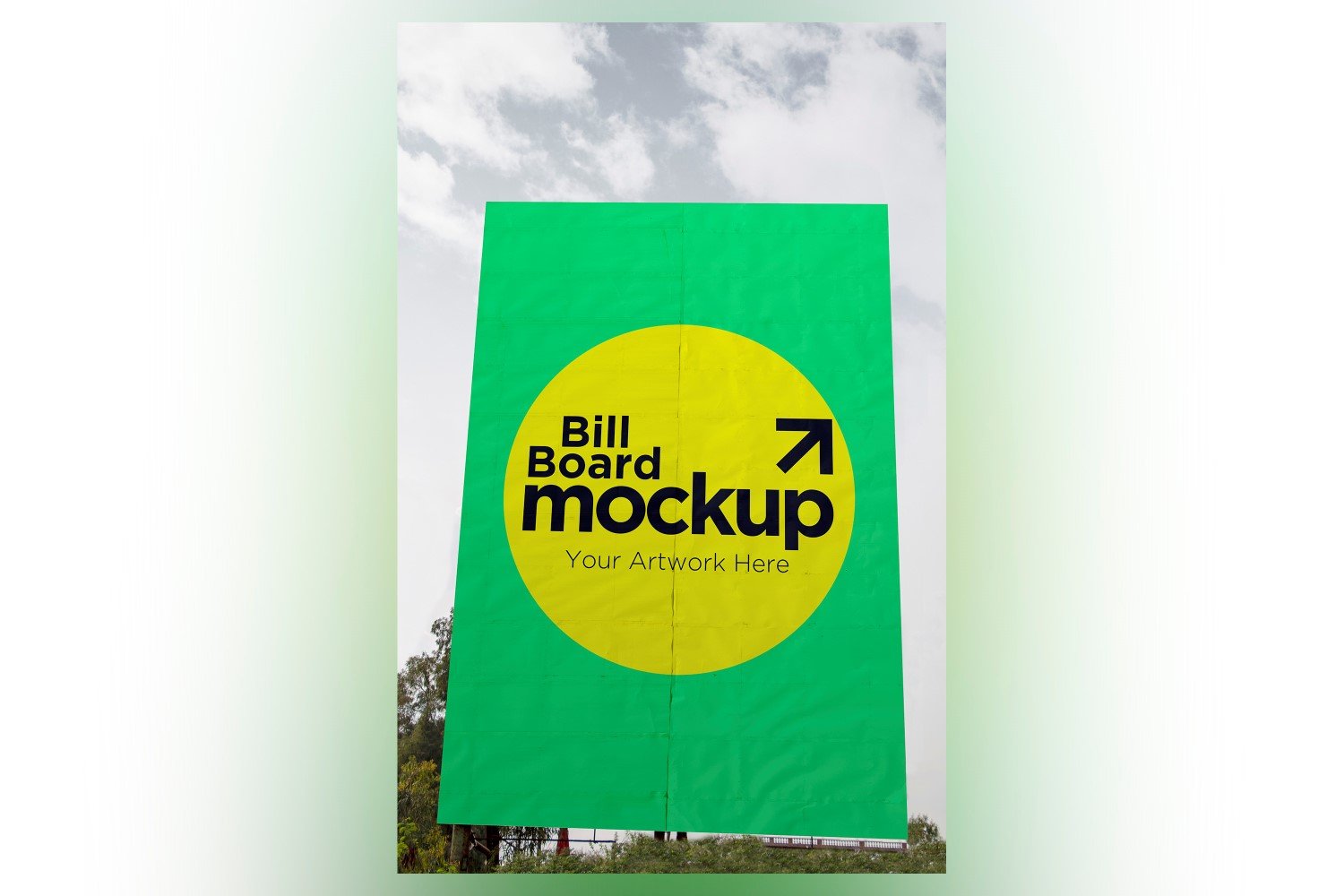 Template #340101 Mockup Signboard Webdesign Template - Logo template Preview