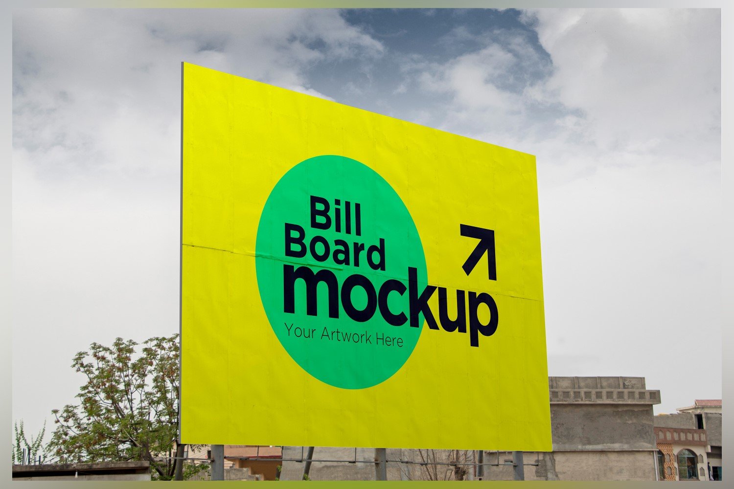 Template #340119 Mockup Signboard Webdesign Template - Logo template Preview