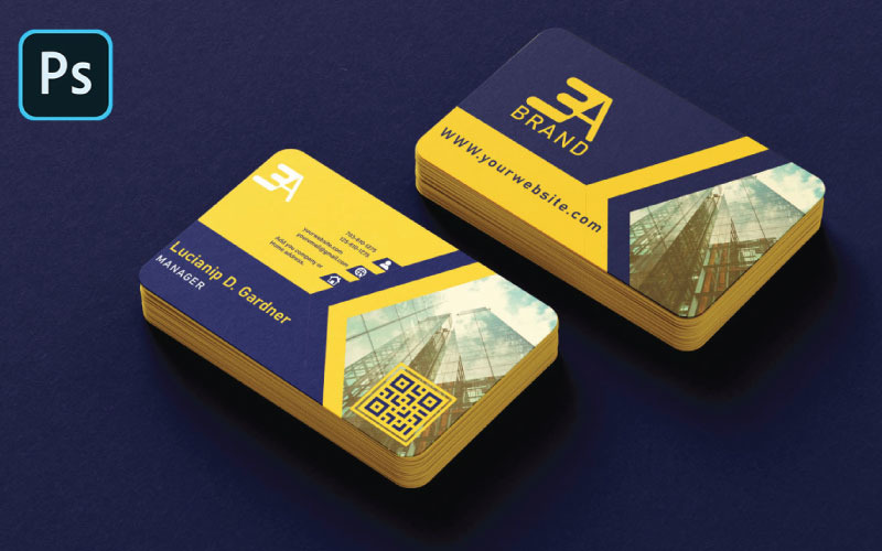 Corporate Business Card Template | Business Card Corporate Identity