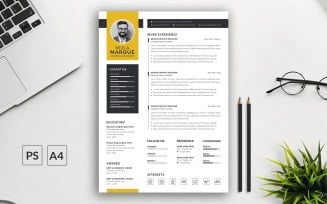 Resume and Cover Letter Template | Mike Marque