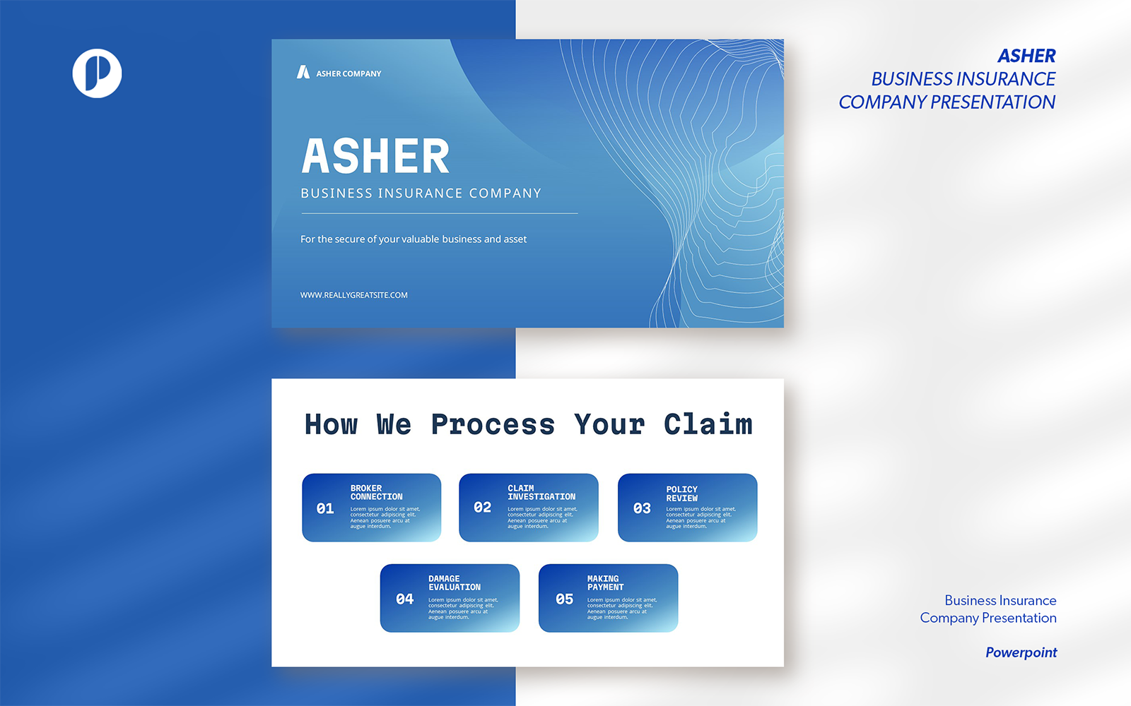 Template #340209 Insurance Accounting Webdesign Template - Logo template Preview