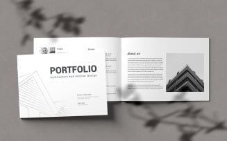 Architecture Portfolio Layout Template