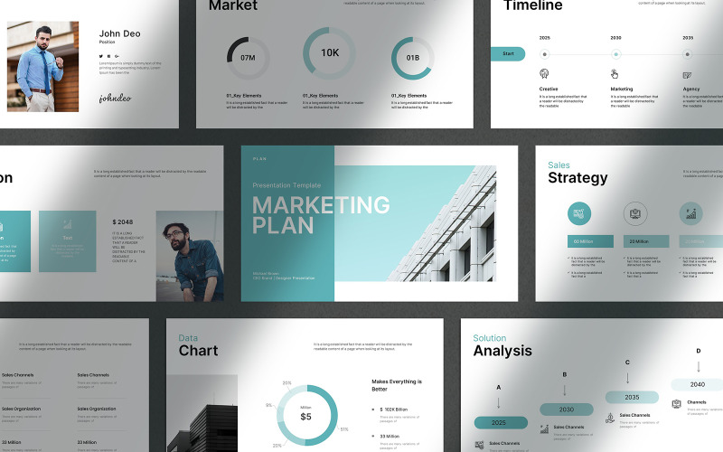 Marketing Plan Powerpoint Presentation PowerPoint Template