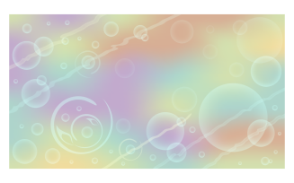 Multi-color Scheme Abstract Background Image 14400x8100px with Bubbles