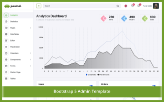 Jumeirah - Bootstrap 5 Admin Dashboard Template
