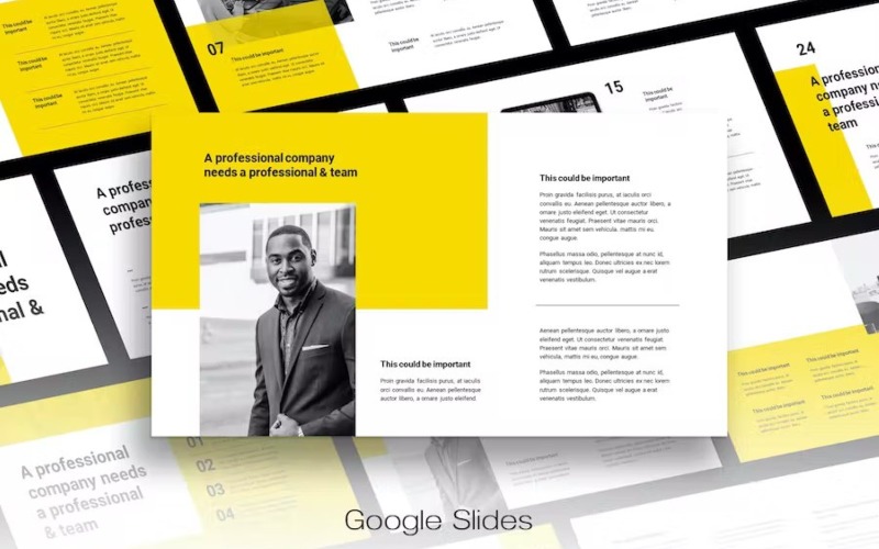 Clario - Modern Digital Marketing Google Slides