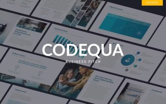 CODEQUA - Business Pitch Keynote Template