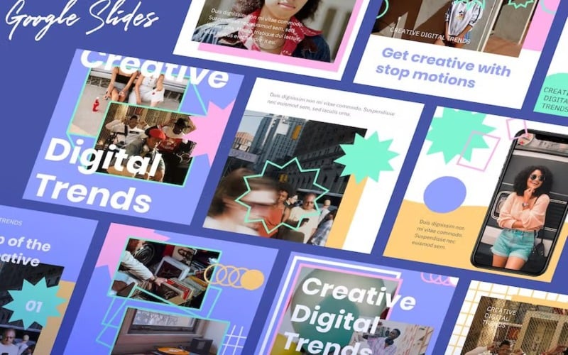 Creative Digital Marketing 2021 Instagram Google Google Slide