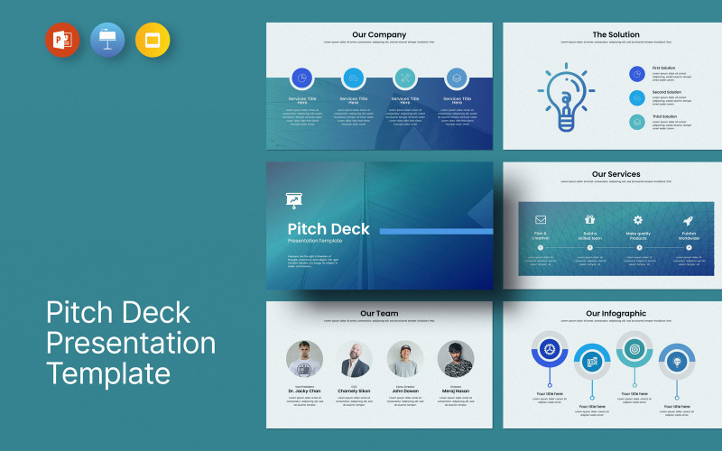 Pitch-Deck PowerPoint Template