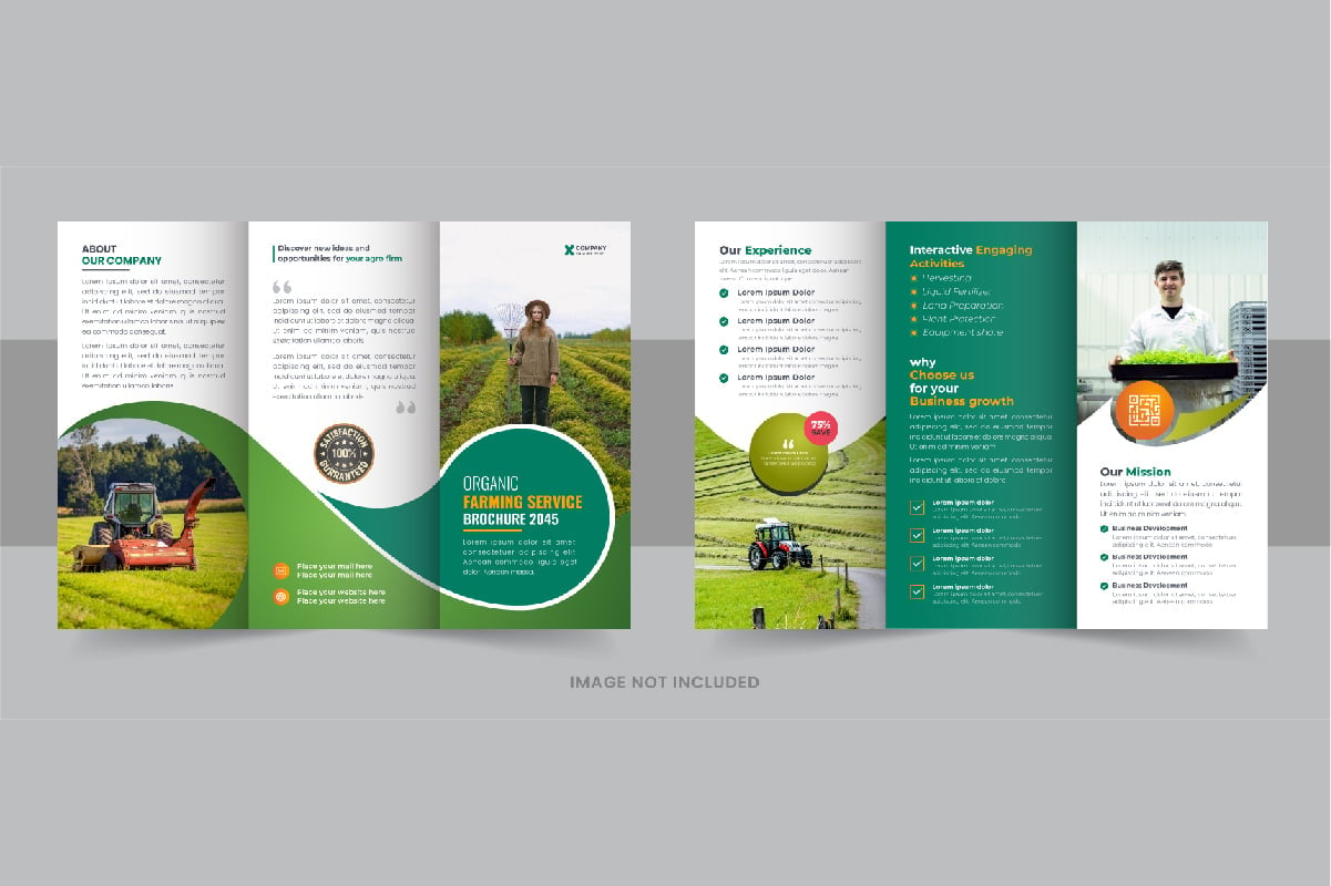 Template #340567 Trifold Brochure Webdesign Template - Logo template Preview