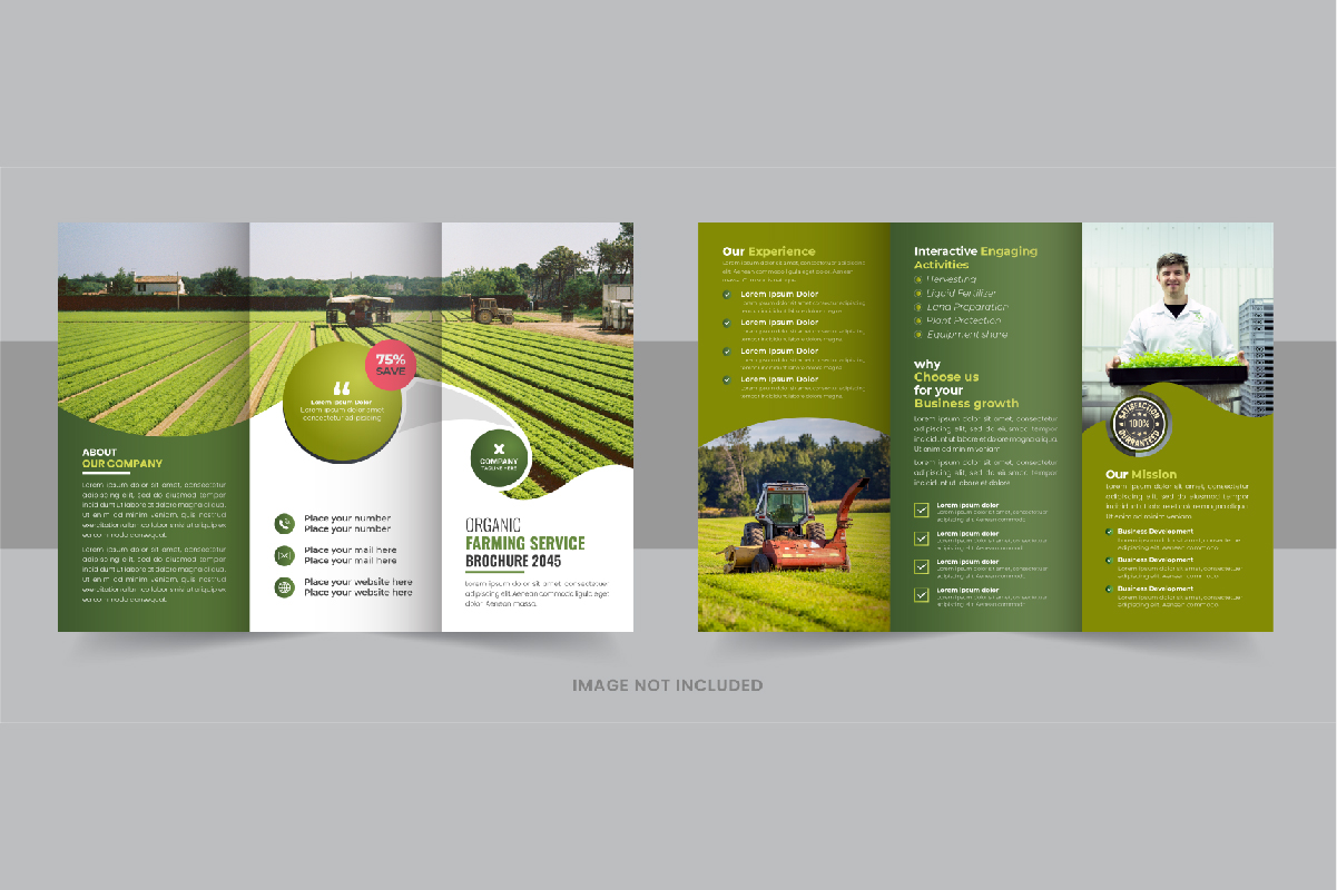 Template #340568 Trifold Brochure Webdesign Template - Logo template Preview
