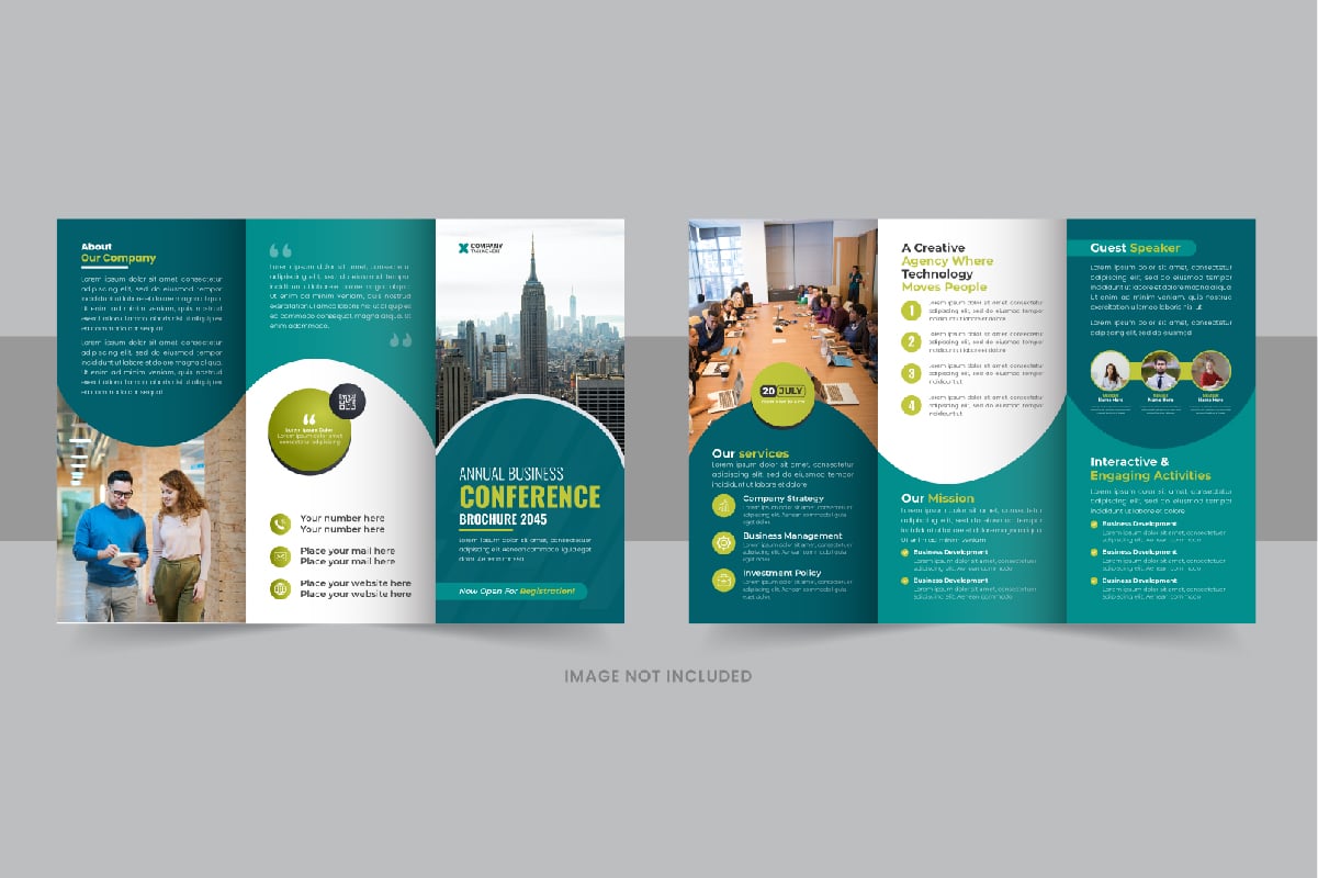 Template #340576 Branding Trifold Webdesign Template - Logo template Preview