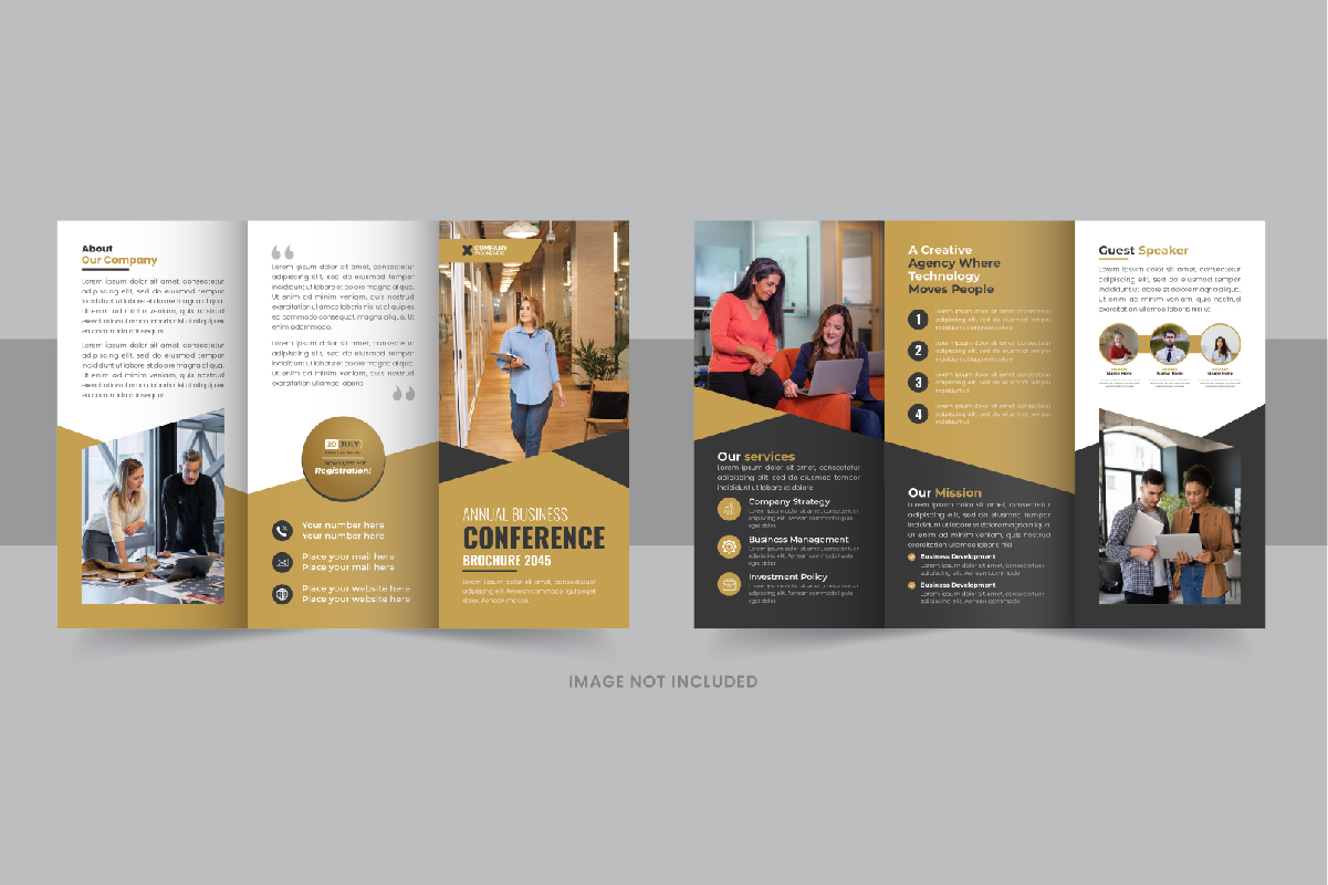 Template #340578 Branding Trifold Webdesign Template - Logo template Preview