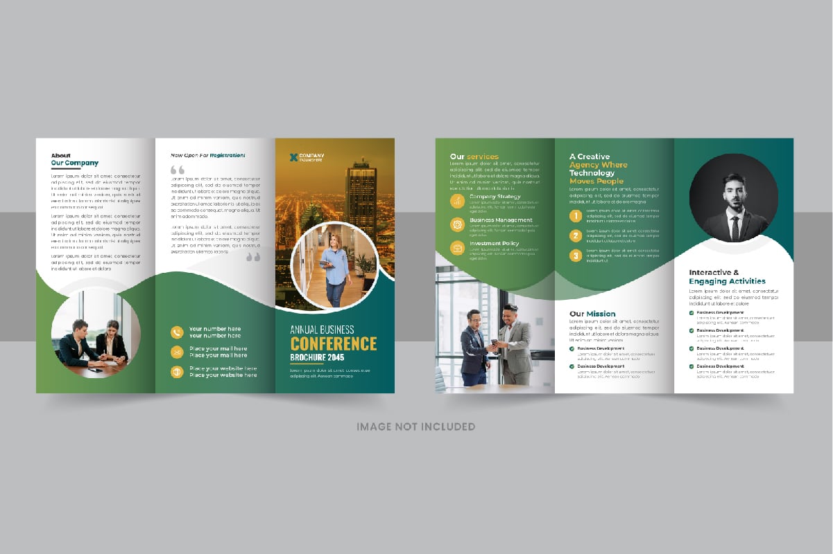 Template #340581 Branding Trifold Webdesign Template - Logo template Preview
