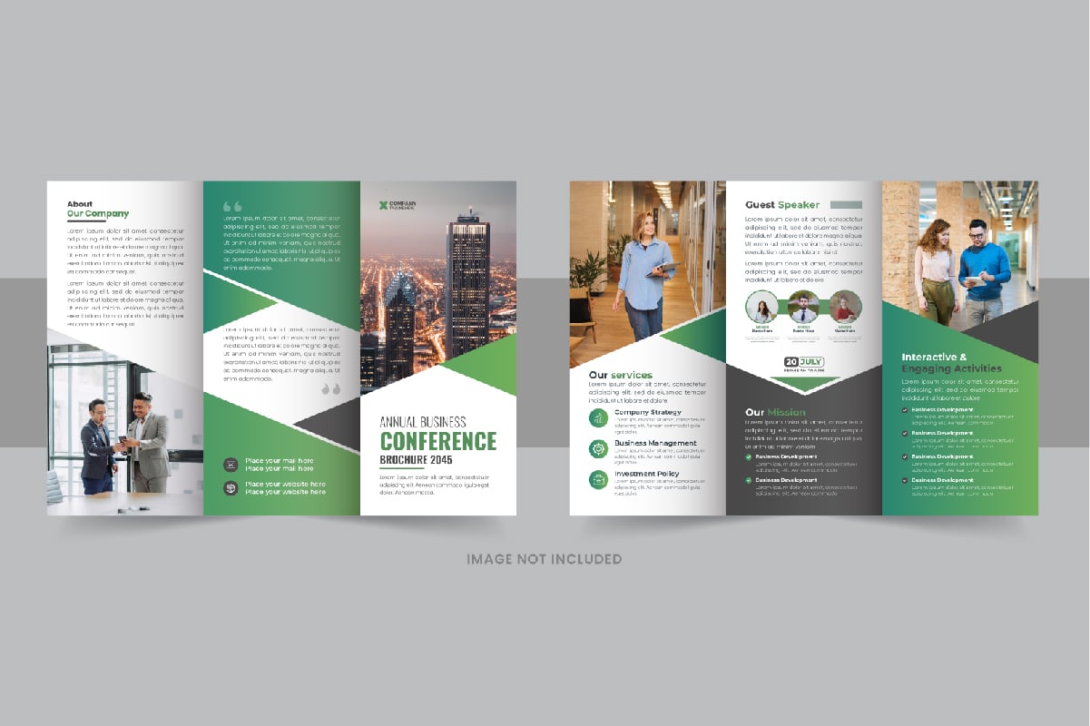 Template #340583 Branding Trifold Webdesign Template - Logo template Preview