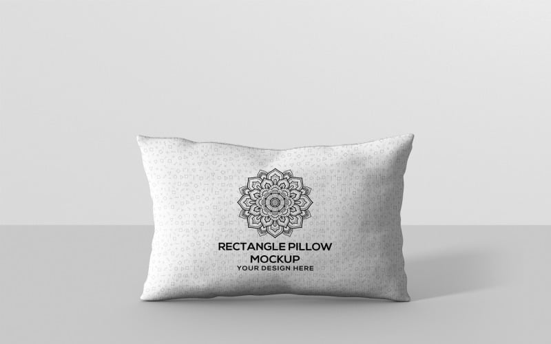 Pillow - Rectangle Pillow Mockup Product Mockup