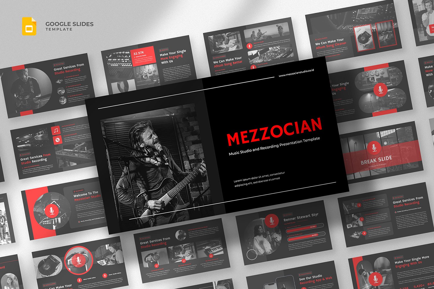 Template #340628 Band Composer Webdesign Template - Logo template Preview
