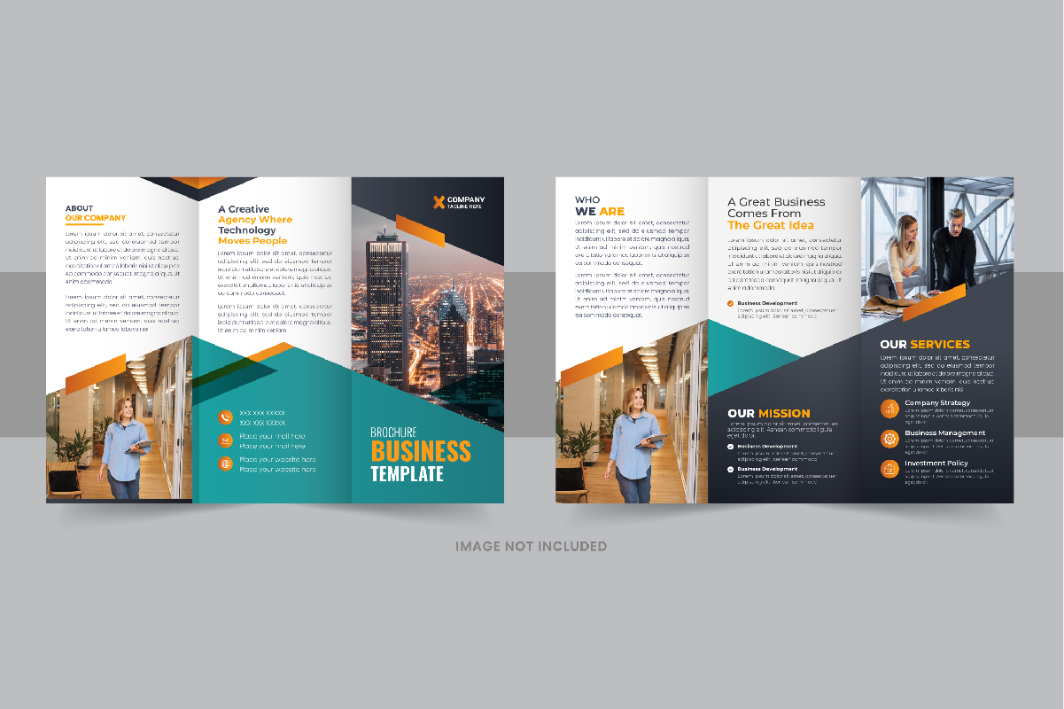 Template #340698 Leaflet Minimalist Webdesign Template - Logo template Preview