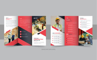 Creative Construction Trifold Brochure