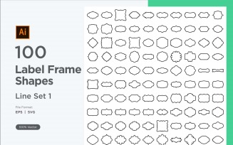 Label Frame Shape 100 Set V 1 sec 2