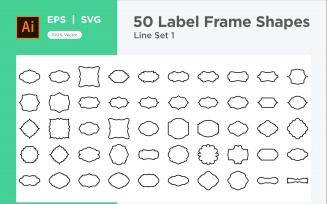 Label Frame Shape 50 Set V 1 sec 2
