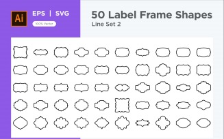 Label Frame Shape 50 Set V 2 sec 2