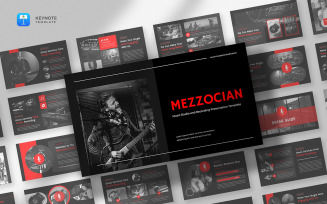 Mezzocian - Music Production & Recording Studio Keynote Template