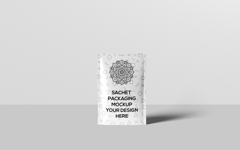 Sachet - Sachet Packaging Mockup Product Mockup